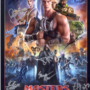 masters of the universe signed cast photo - Nicholas Galitzine. shanks autographs memorabilia