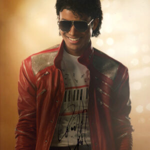 Jaafar Jackson 'Michael' signed photograph biopic.shanks autographs. ACGCERT