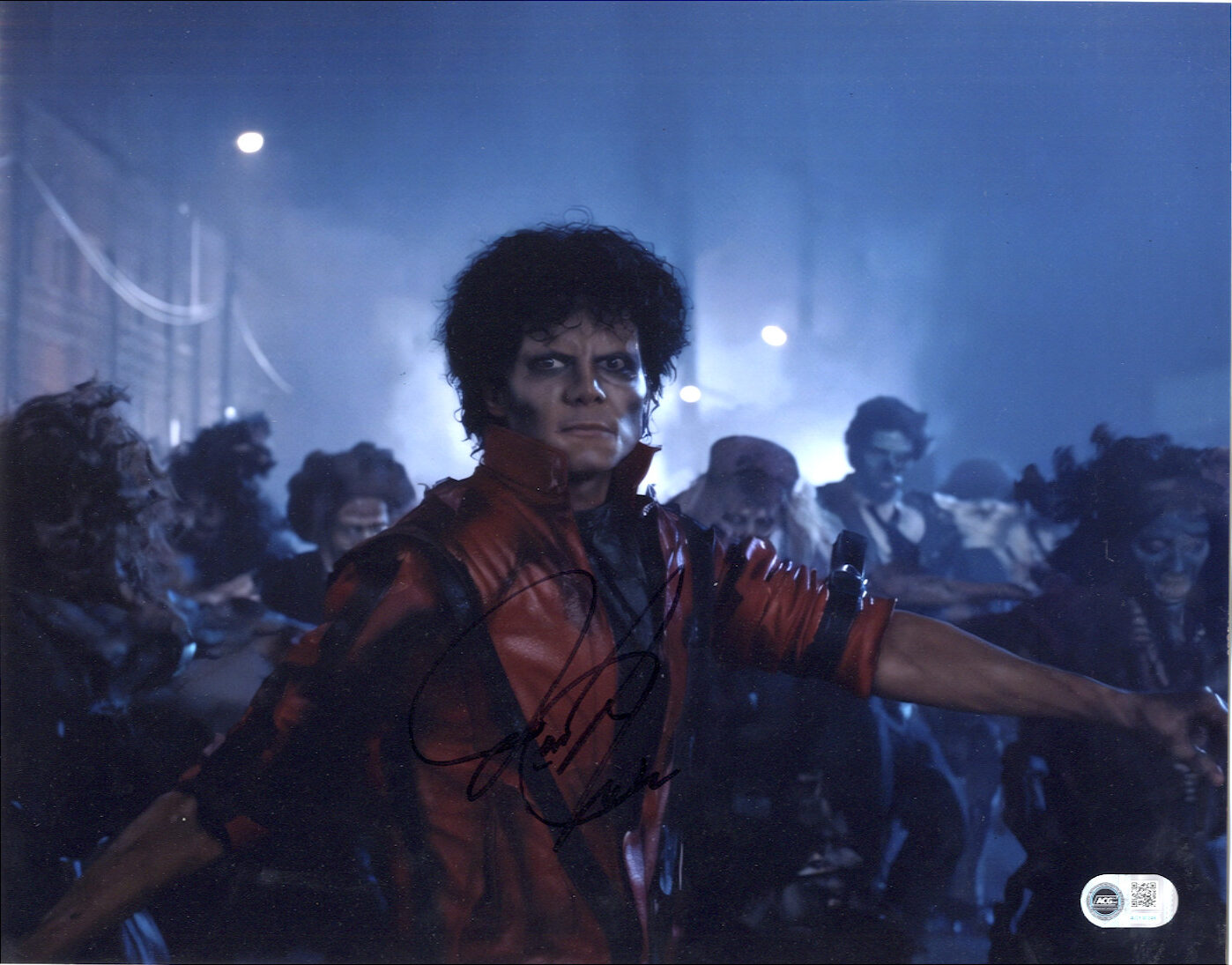 Jaafar Jackson 'Michae jacksonl' signed photograph biopic.shanks autographs. acgcert