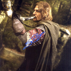 sean bean signed boromir lord of the rings .shanks autographs ACG CERT