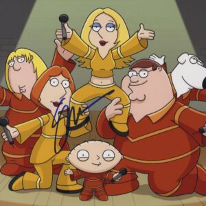 Seth MacFarlane signed Family Guy 8x10 photograph