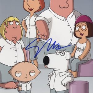 Seth MacFarlane signed Family Guy 8x10 photograph