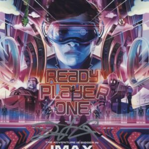 Ernest Cline signed Ready Player One Parzival photograph