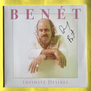Donny Benet signed vinyl record infinite desires
