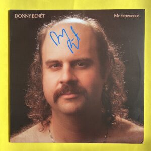 Donny Benet signed vinyl record Mr. Experience