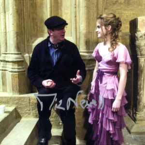 MIKE NEWELL SIGNED photograph. shanks autographs in person autographs you can trust HARRY POTTER