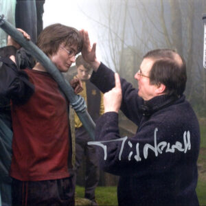 MIKE NEWELL SIGNED photograph. shanks autographs in person autographs you can trust HARRY POTTER