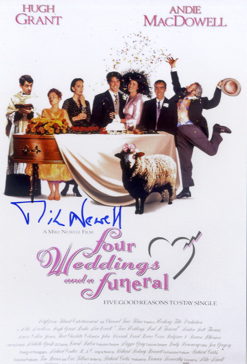 MIKE NEWELL SIGNED photograph. shanks autographs in person autographs you can trust