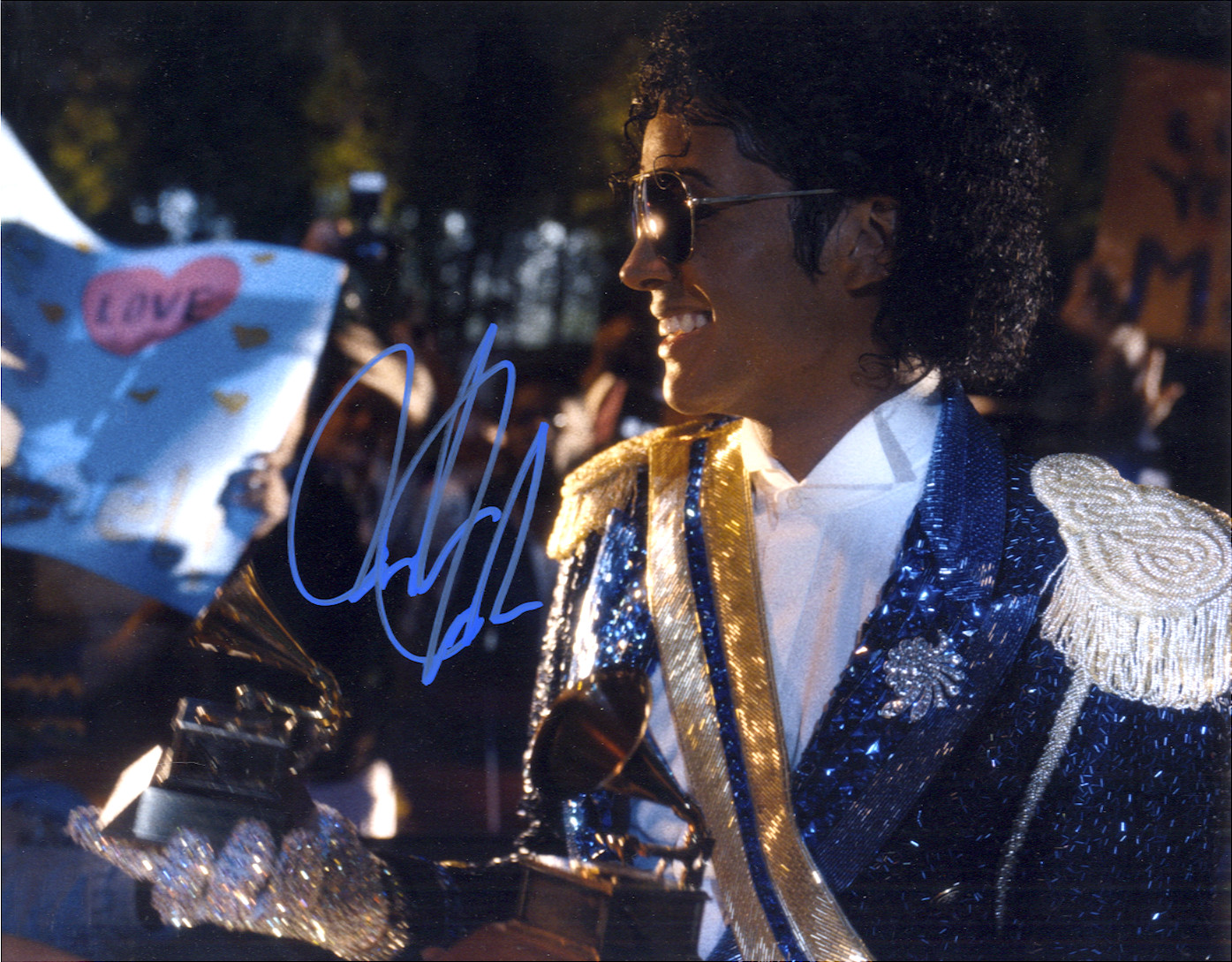 Jaafar Jackson 'Michae jacksonl' signed photograph biopic.shanks autographs.