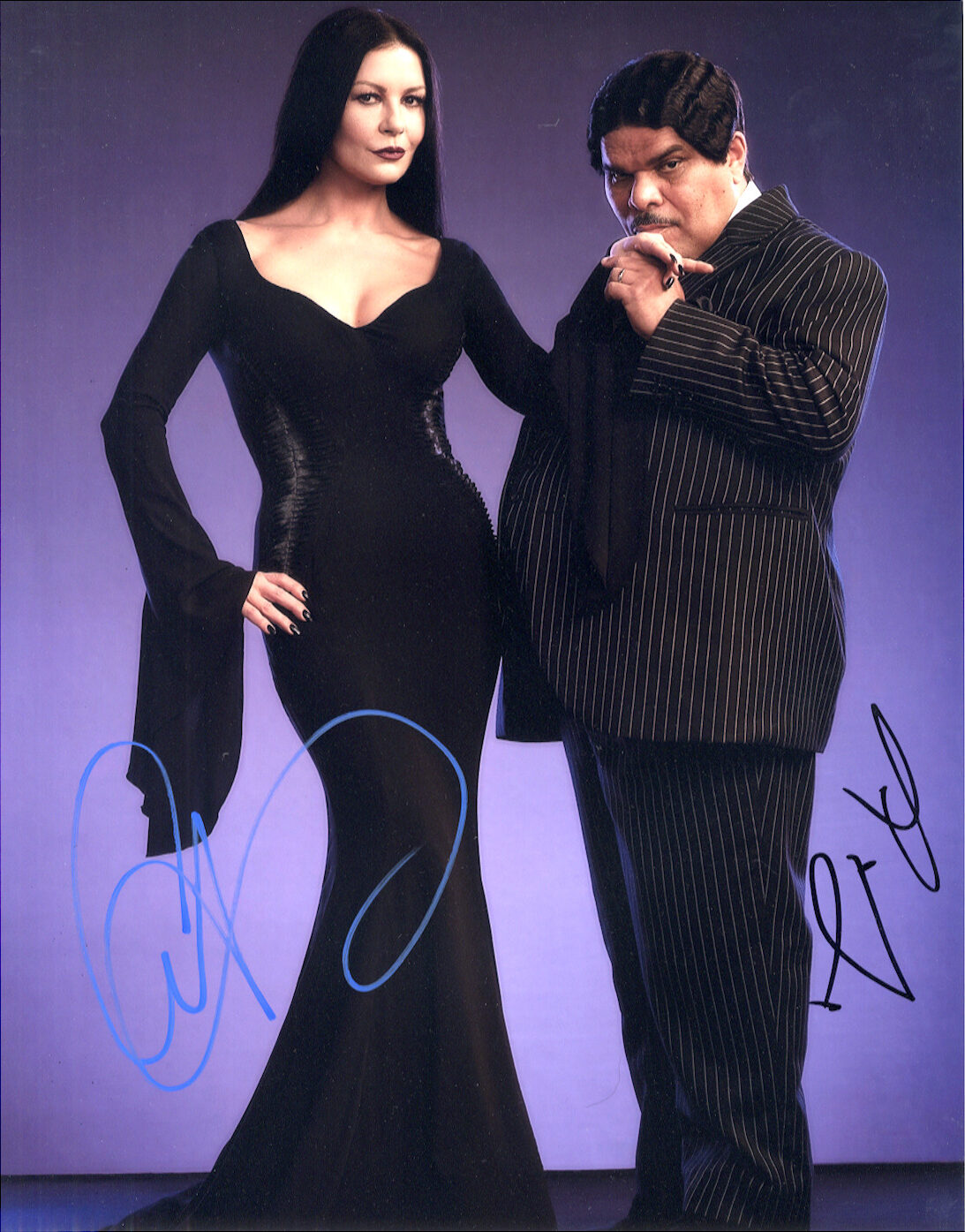 Catherine Zeta-Jones & Luis Guzmán Signed 11×14 Photo