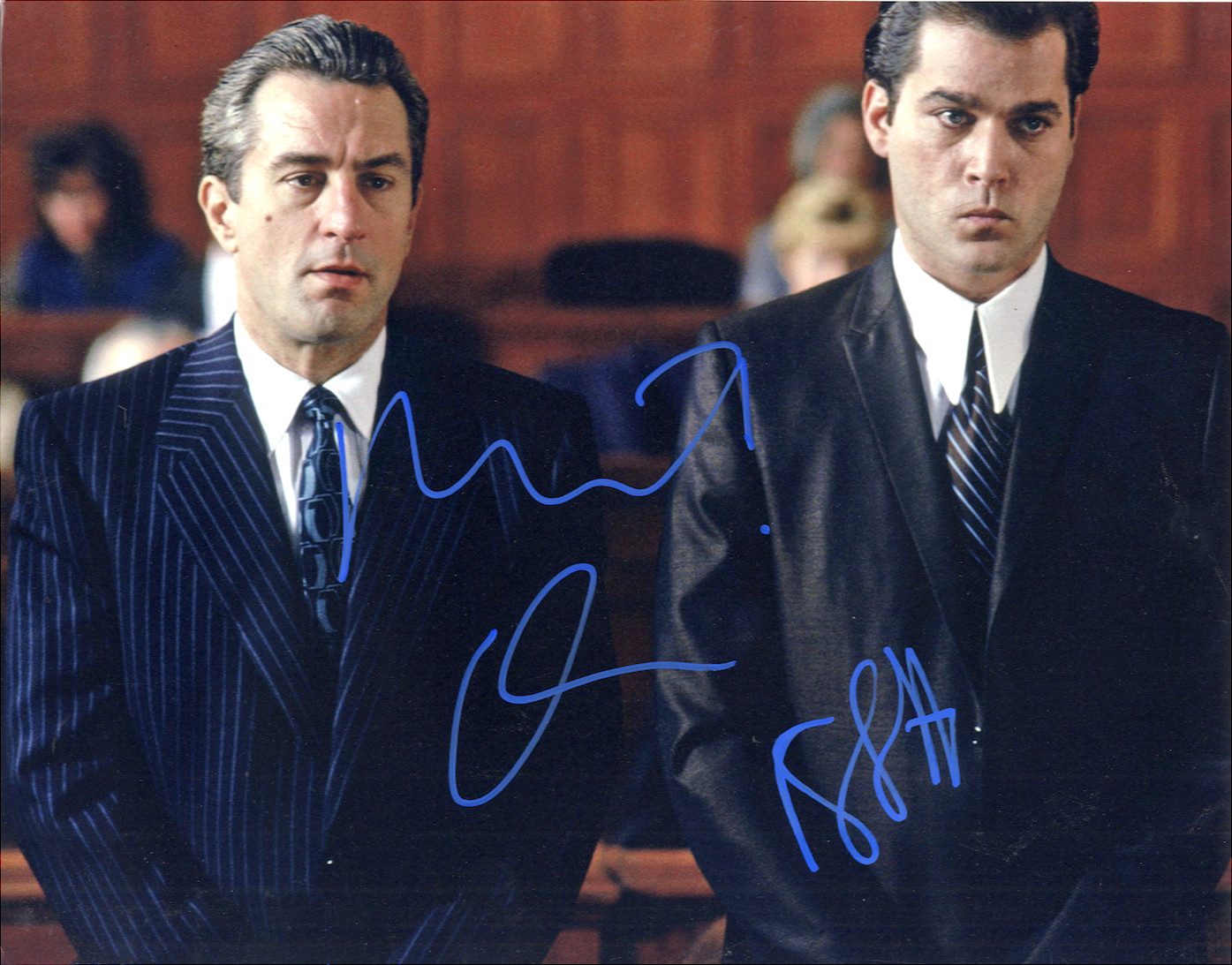 Ray Liotta & Robert De Niro Signed Goodfellas Photo
