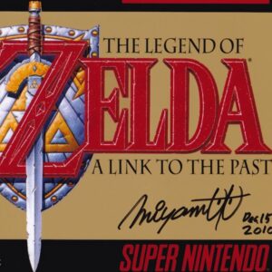 Shigeru Miyamoto Signed Zelda Photo | GRAD Authenticated