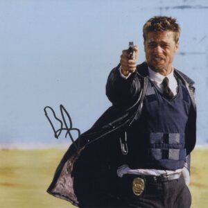 brad Pitt seven signed photo se7en -shanks autographs
