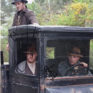 Lawless signed tom hardy ,Shia Lebeoufphoto.shanks autpgraphs