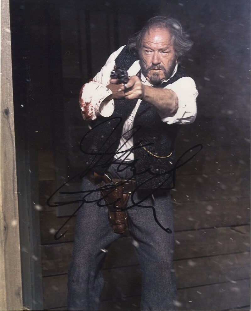MICHAEL GAMBON - OPEN RANGE- SIGNED PHOTO