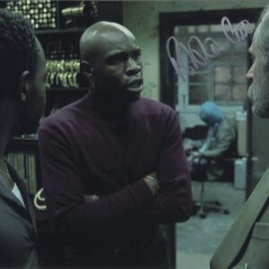 robbie Gee - snatch signed photo. shanks autographs