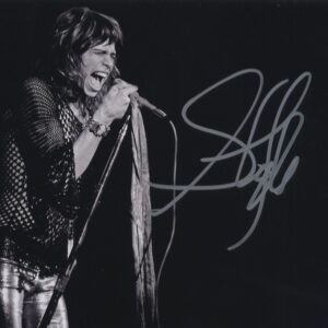 Steven Tyler signed photo -authentic shanks autographs