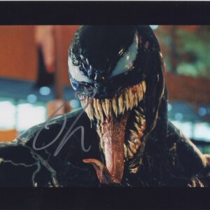 tom hardy venom signed photo -shanks autographs