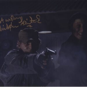 Christopher fairbank Batman signed photo