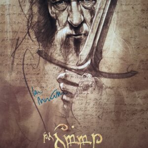 Ian McKellen signed 20x30 Gandalf photograph authenticated by ACGCert