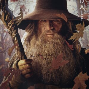 Ian McKellen signed 20x30 Gandalf photograph authenticated by ACGCert