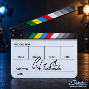 Ridley Scott director signed clapperboard.shanks autographs